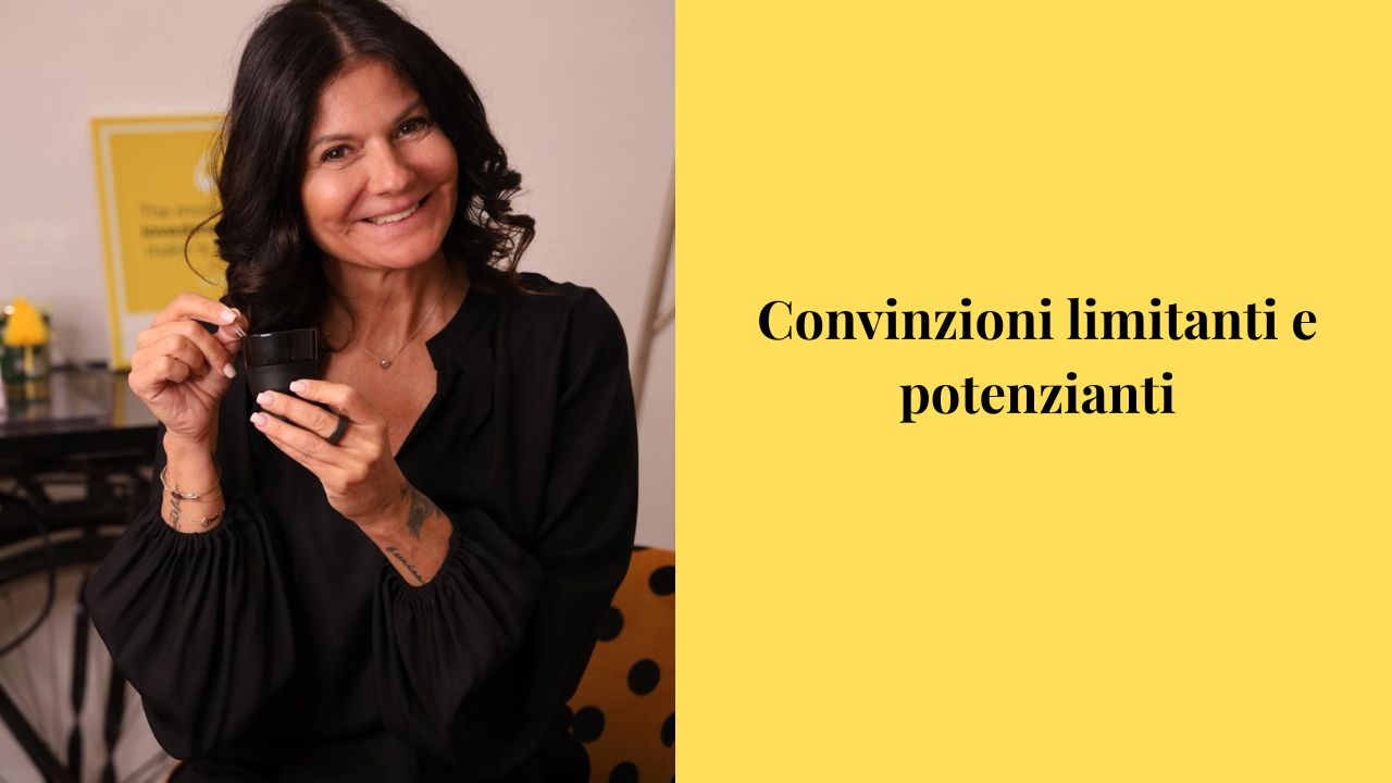 Grafica convinzioni limitanti e potenzianti