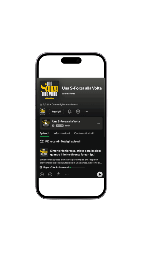 mockup podcast una sforza alla volta
