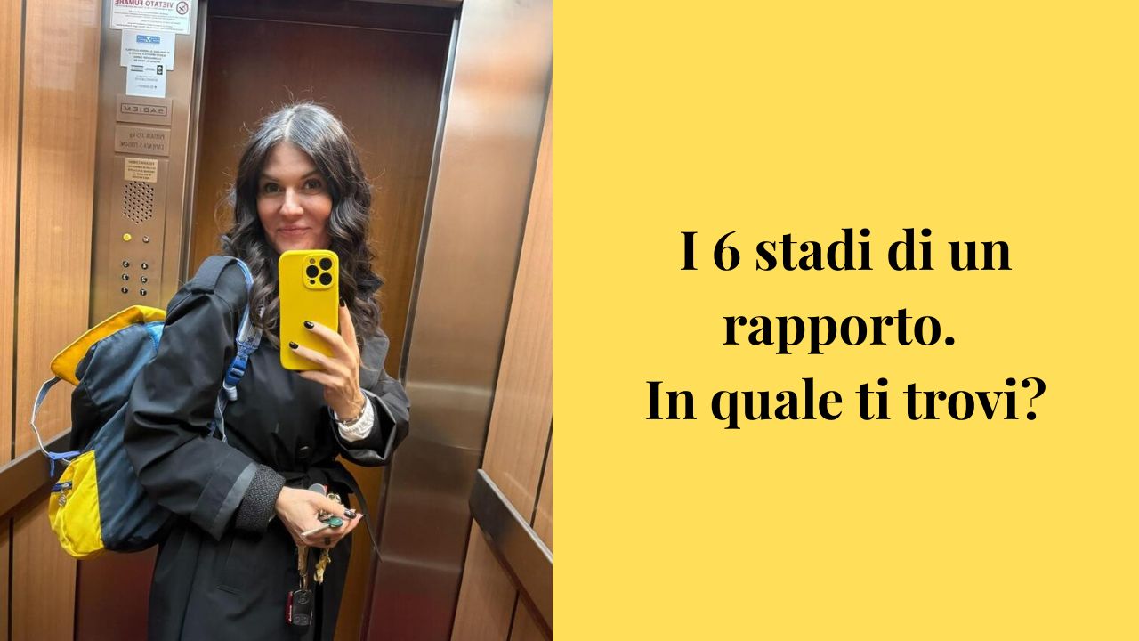 Grafica i 6 stadi di un rapporto
