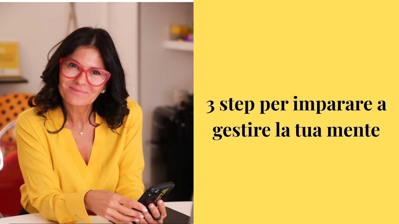 Grafica imparare a gestire la tua mente