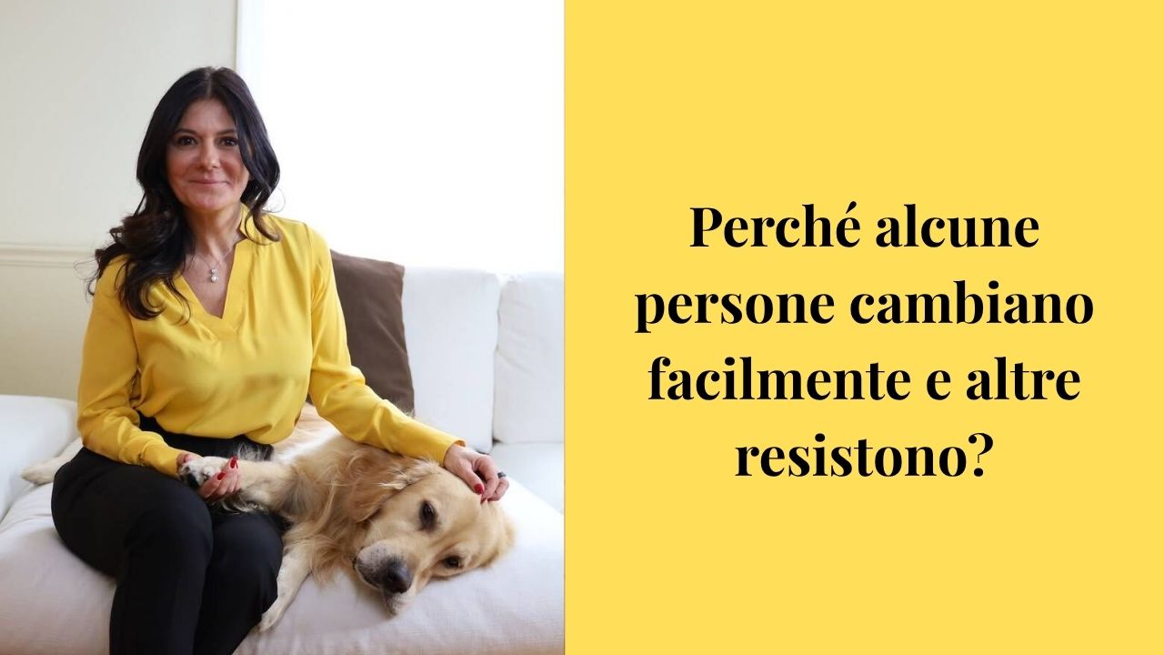 Grafica perché alcune persone cambiano facilmente e altre resistono?