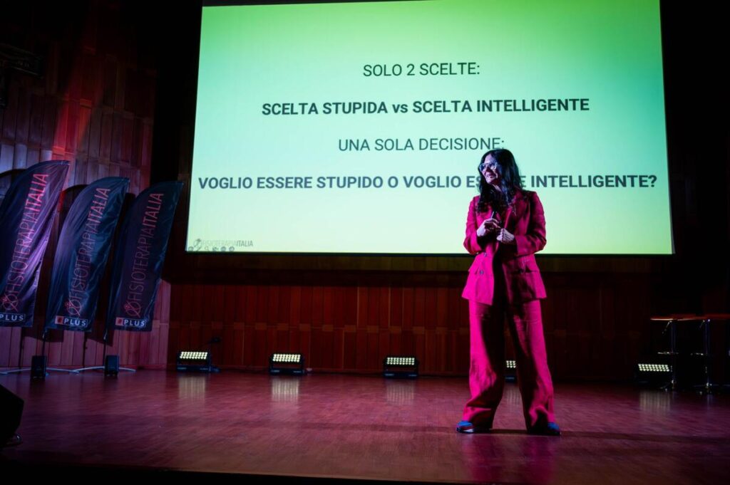 Laura sul palco