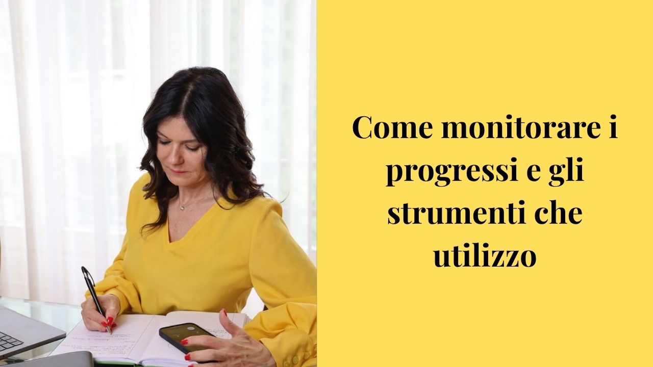 Grafica come monitorare i progressi